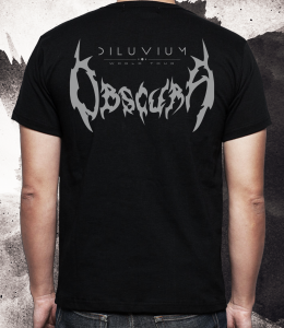 Obscura | Diluvium Wolrd Tour TS Back
